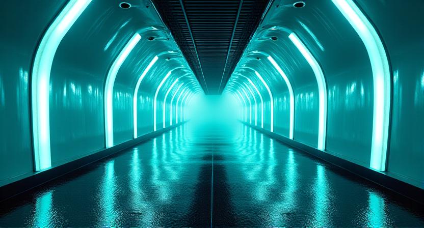 Precision car wash tunnel